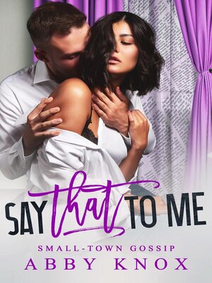 cover image of Say That to Me